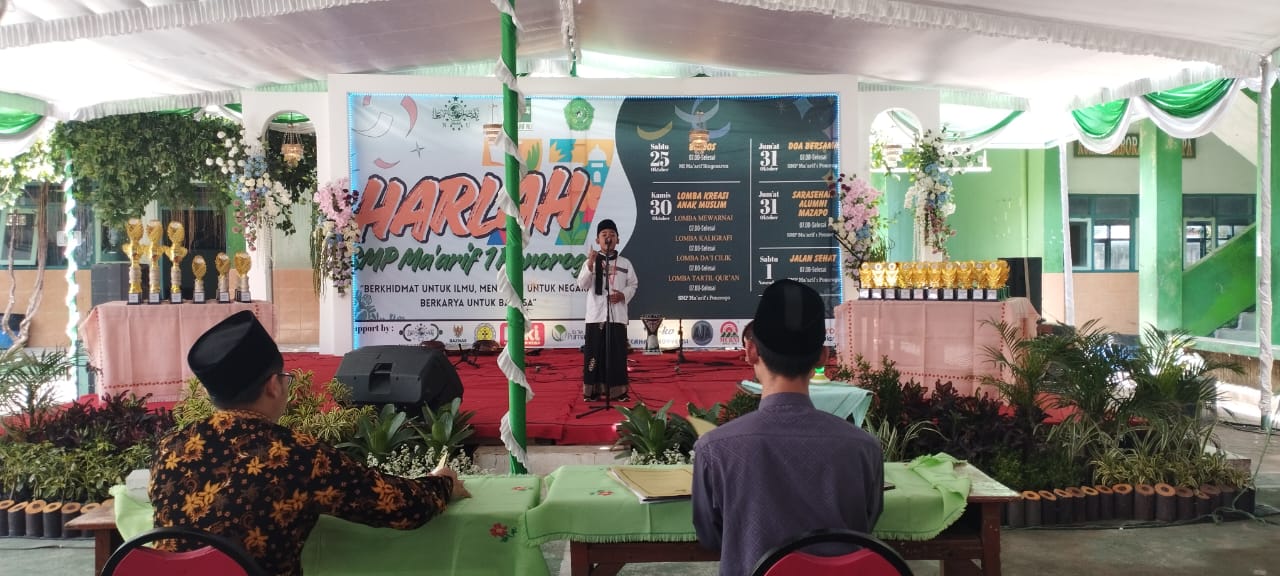 Peserta cabang lomba da'i cilik